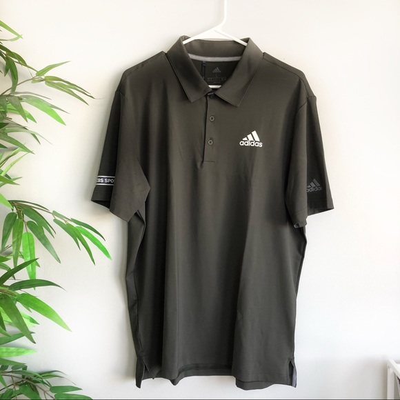adidas Other - Adidas Men’s Gray Short Sleeve Polo NEW
